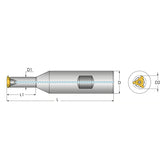 Vertical Toolholders - Weldon Shank Coolant-Thru is recommended, especially when D2>0.7 x nominal thread diameter - Big-tools Industrial Supply Tools for Metal Cutting